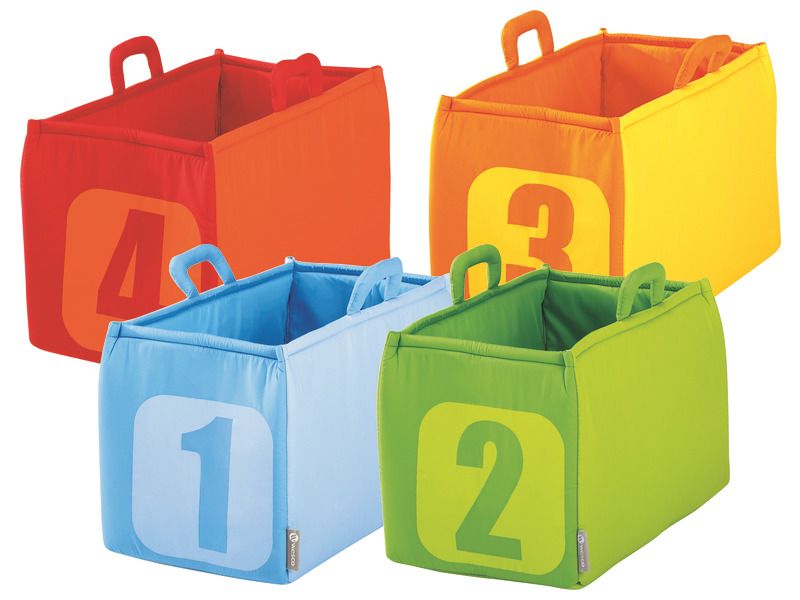 GROßE MATERIALBEHÄLTER AUS STOFF