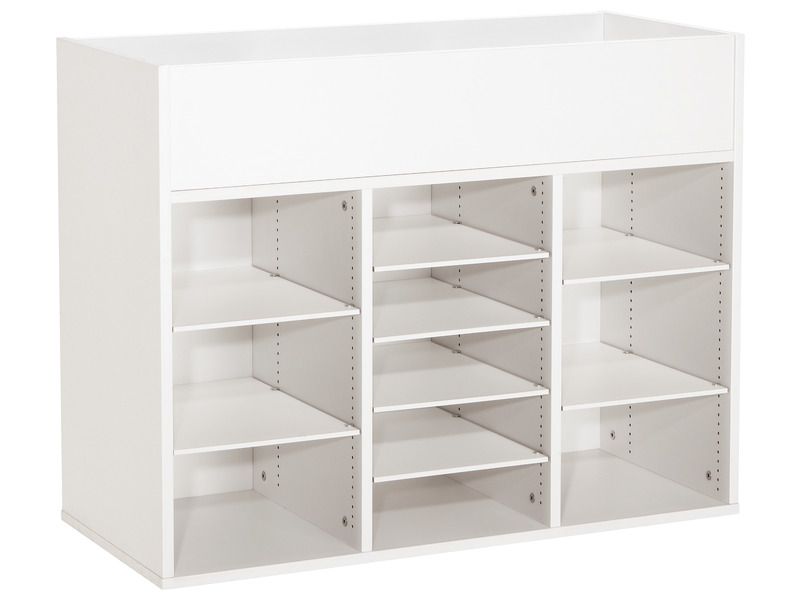 SCHRANK DREIFACH MIT ZUGRIFF OBEN H: 81 cm 8 Regalbretter